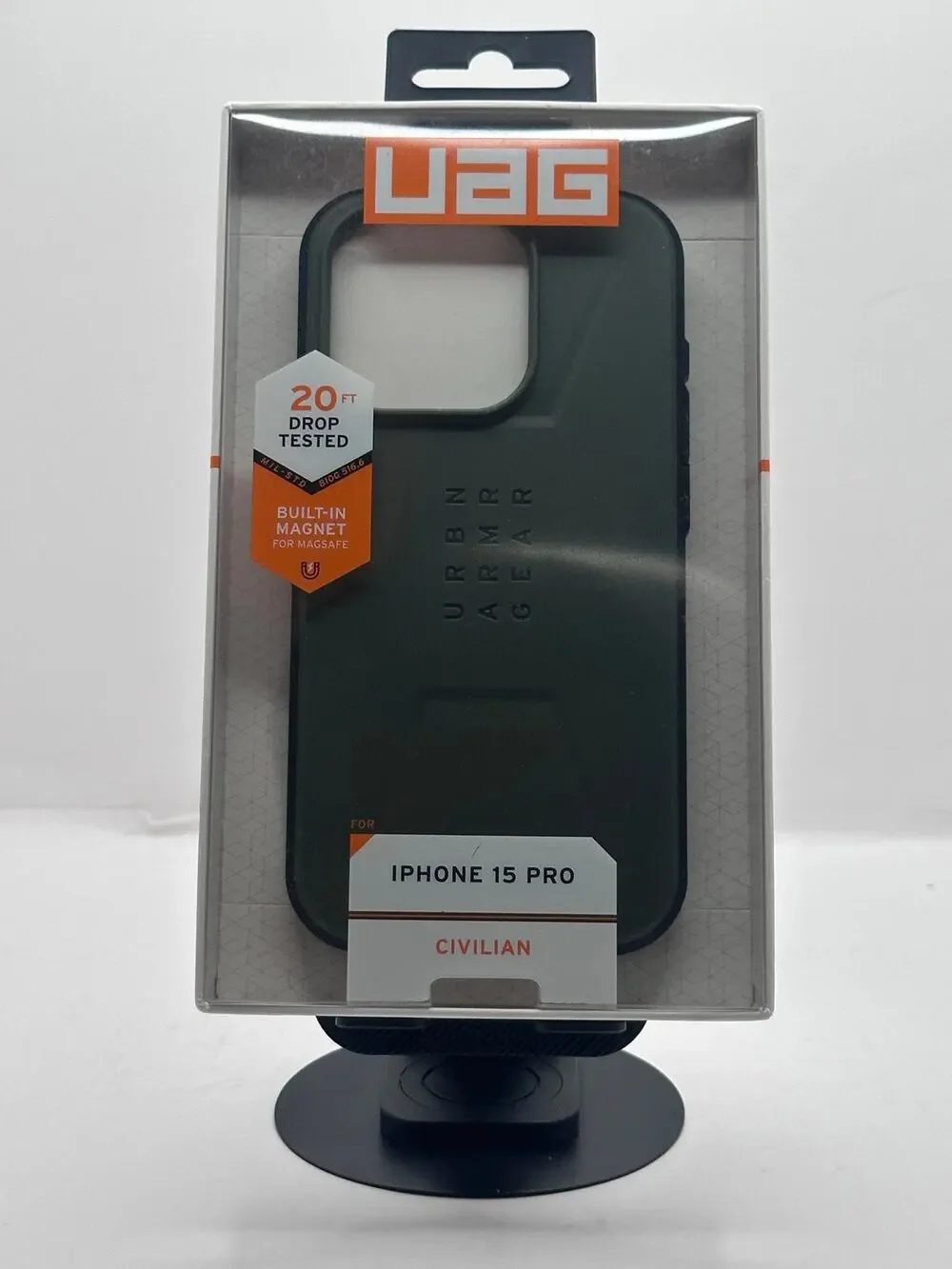 UAG Civilian iPhone 15 Pro Olive Green MagSafe NWT MSRP: $50